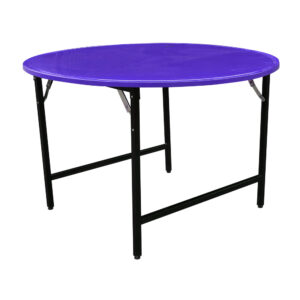 โต๊ะพับหน้าเหล็ก ขนาดเต็ม 120 cm.