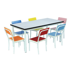 ชุดโต๊ะอนุบาล 6-8 ที่นั่ง
