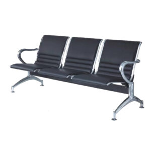 เก้าอี้แถวดราก้อน 3 ที่นั่ง หุ้มหนังพีวีซี