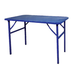 โต๊ะพับเหล็ก หน้าเหลี่ยม 70x116 ส75cm