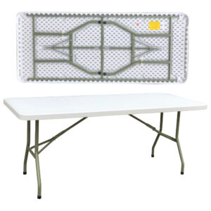 โต๊ะพับหน้าไฟเบอร์